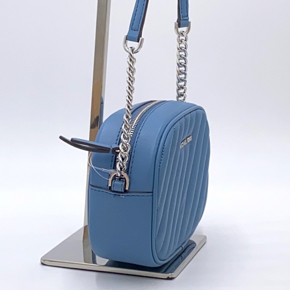 MICHAEL KORS ROSE SM OVAL CAMERA XBODY SKY BLUE - Picture 8 of 16